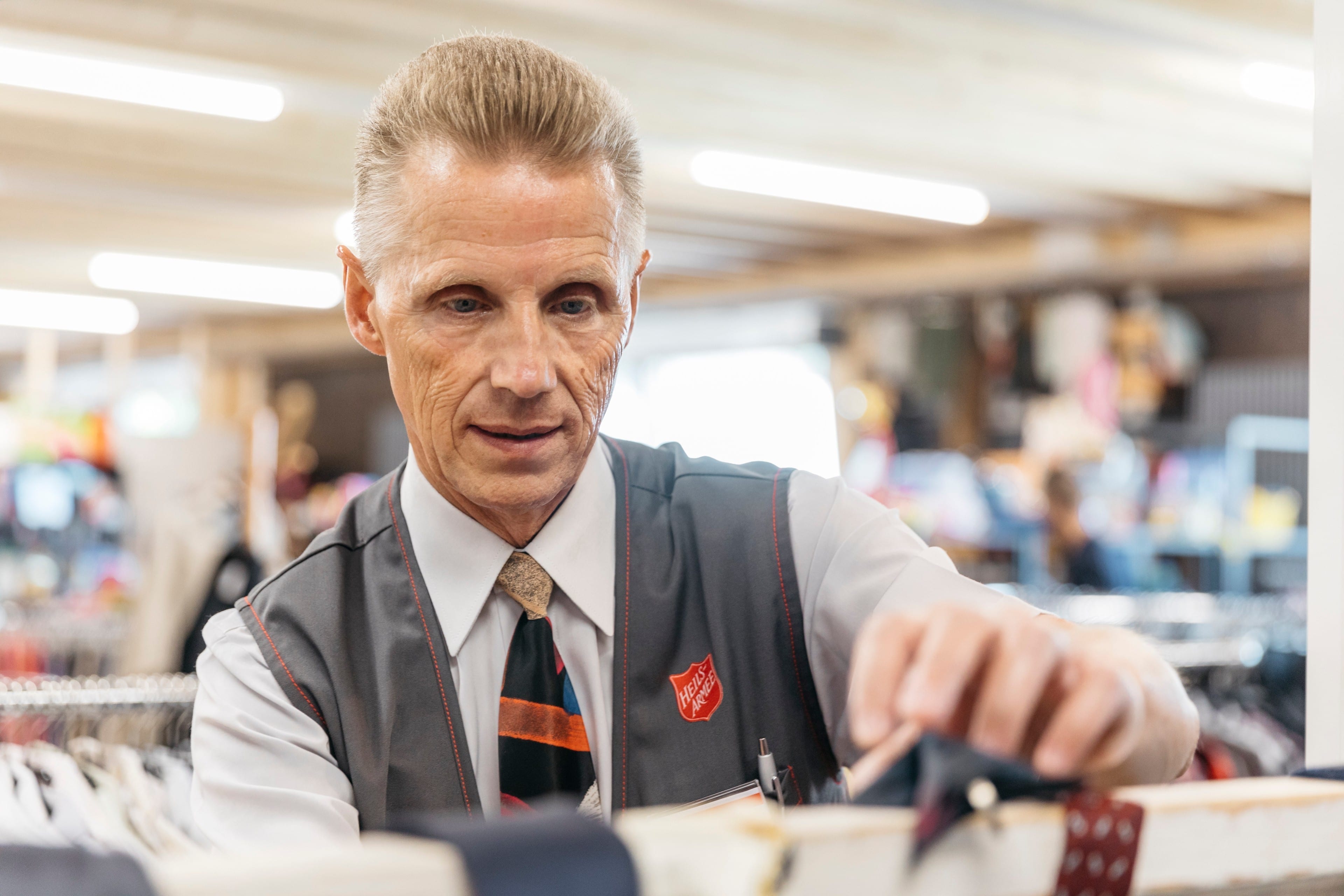 Enrico, Mitarbeiter brocki.ch, Reinach (2020)