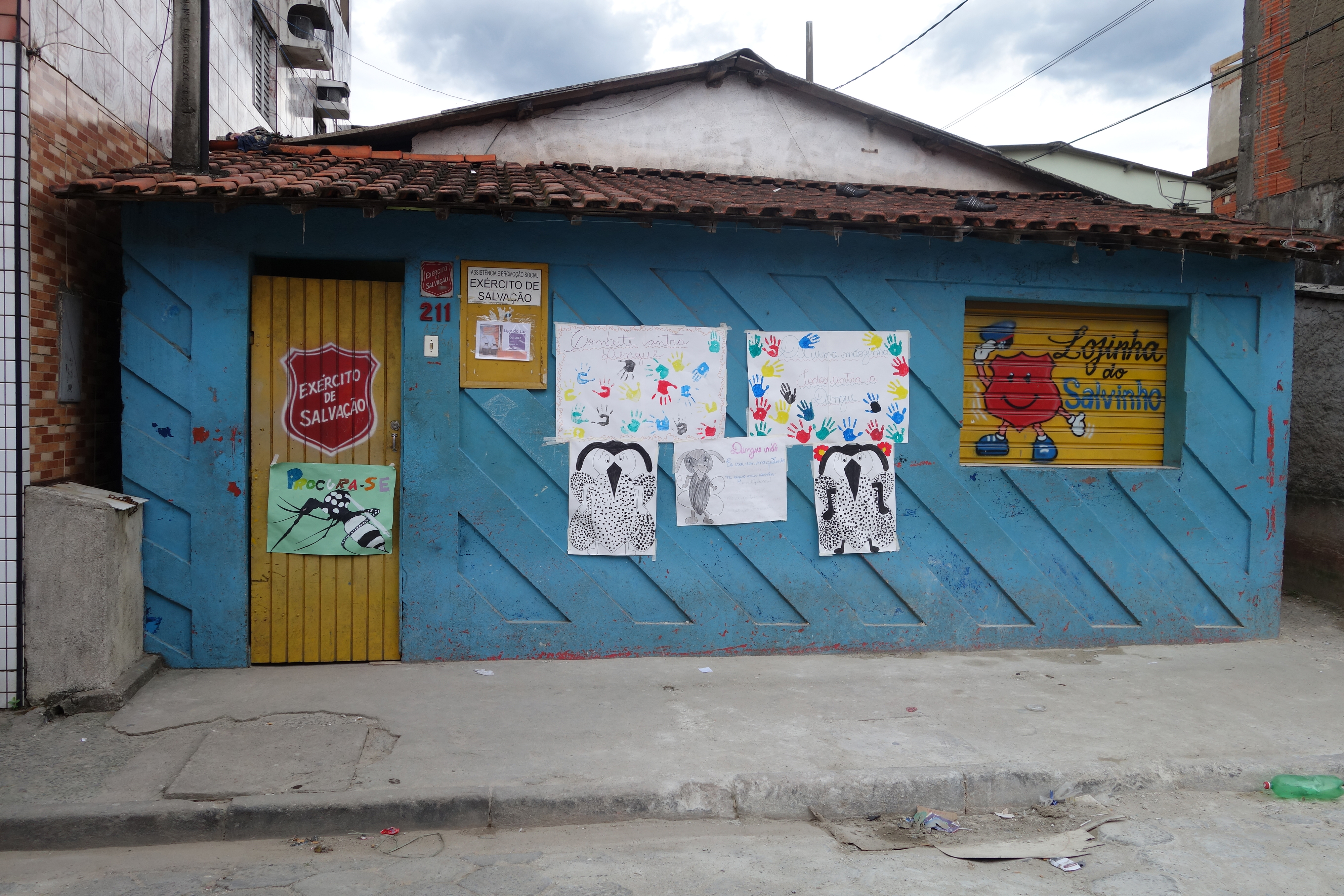 Die Heilsarmee hilft Kindern und Familien in der Favela Vila dos Pescadores in Brasilien