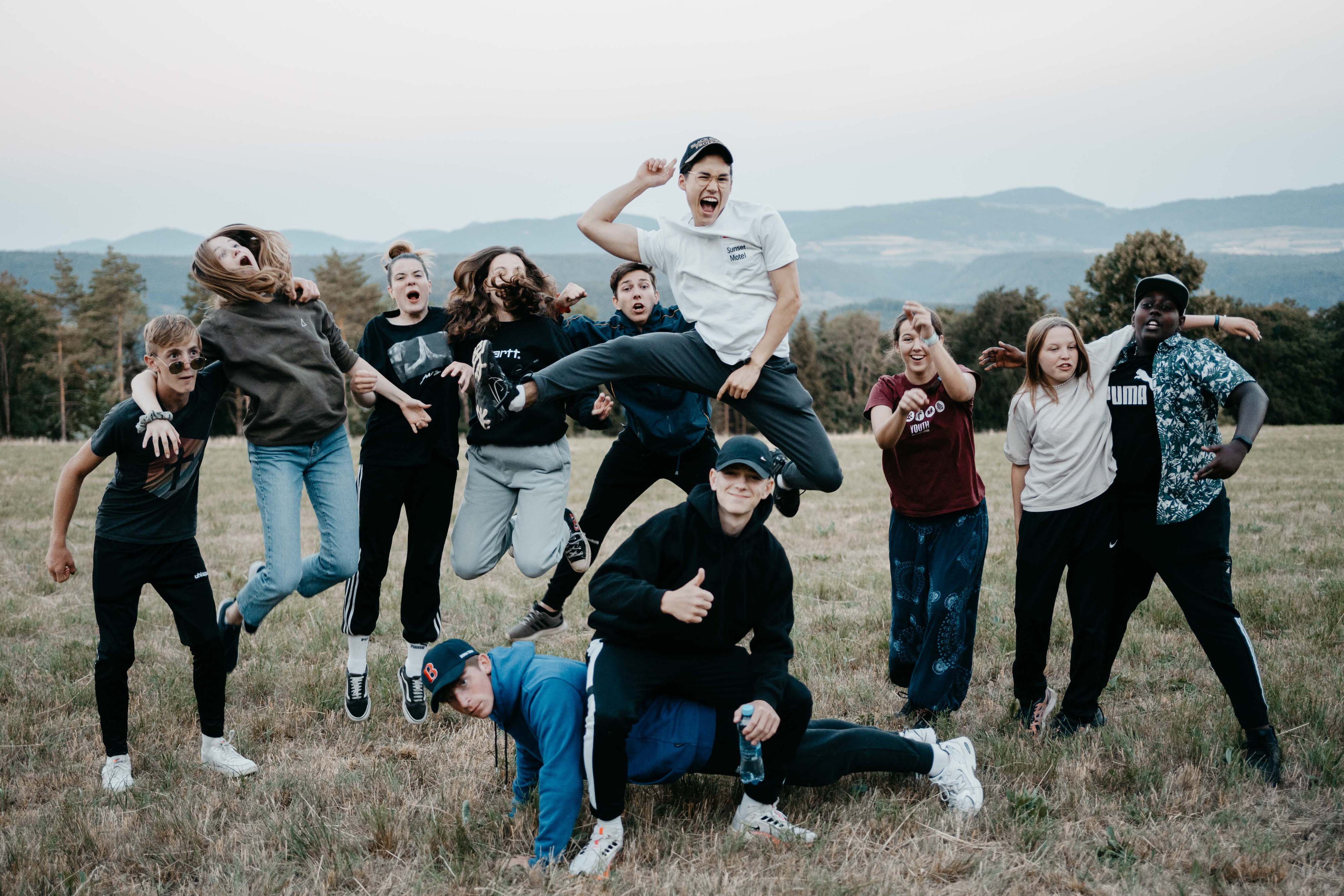 Gruppenfoto Jugend Heilsarmee