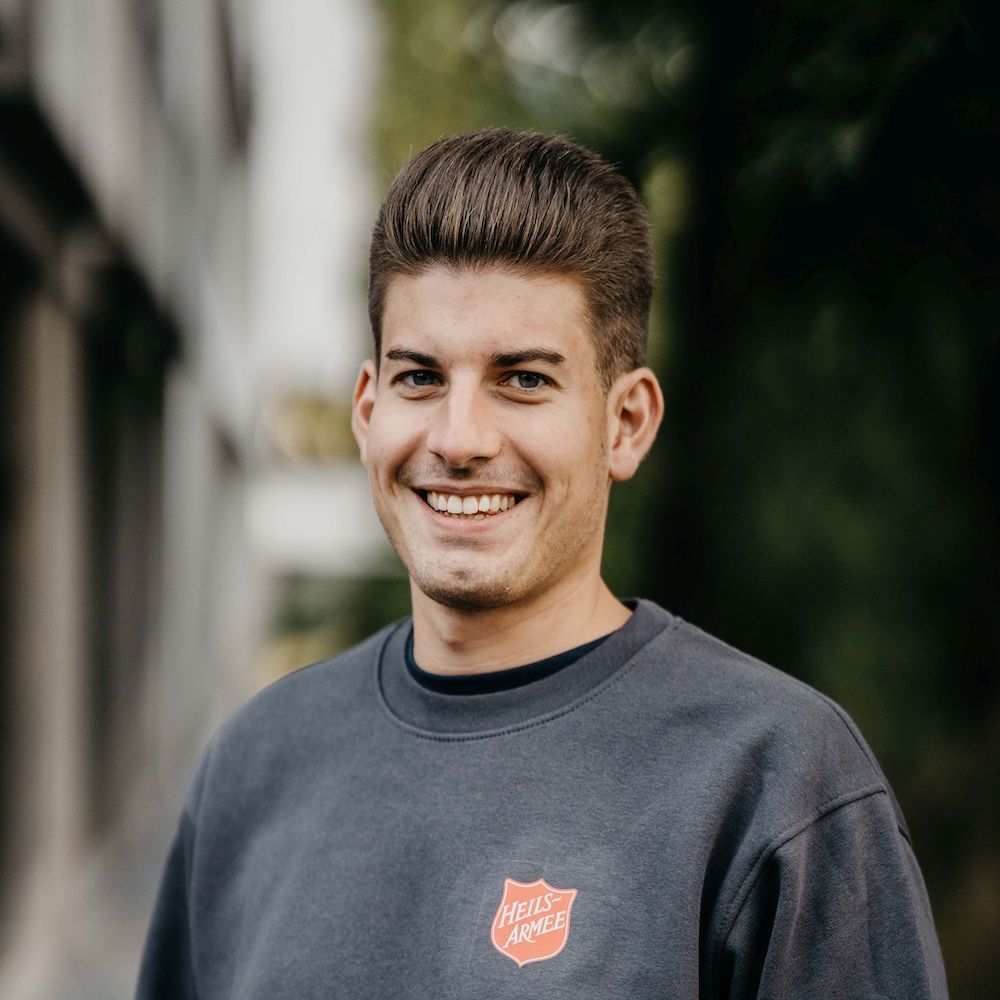 Lukas Hunziker, Jugendsekretär Heilsarmee