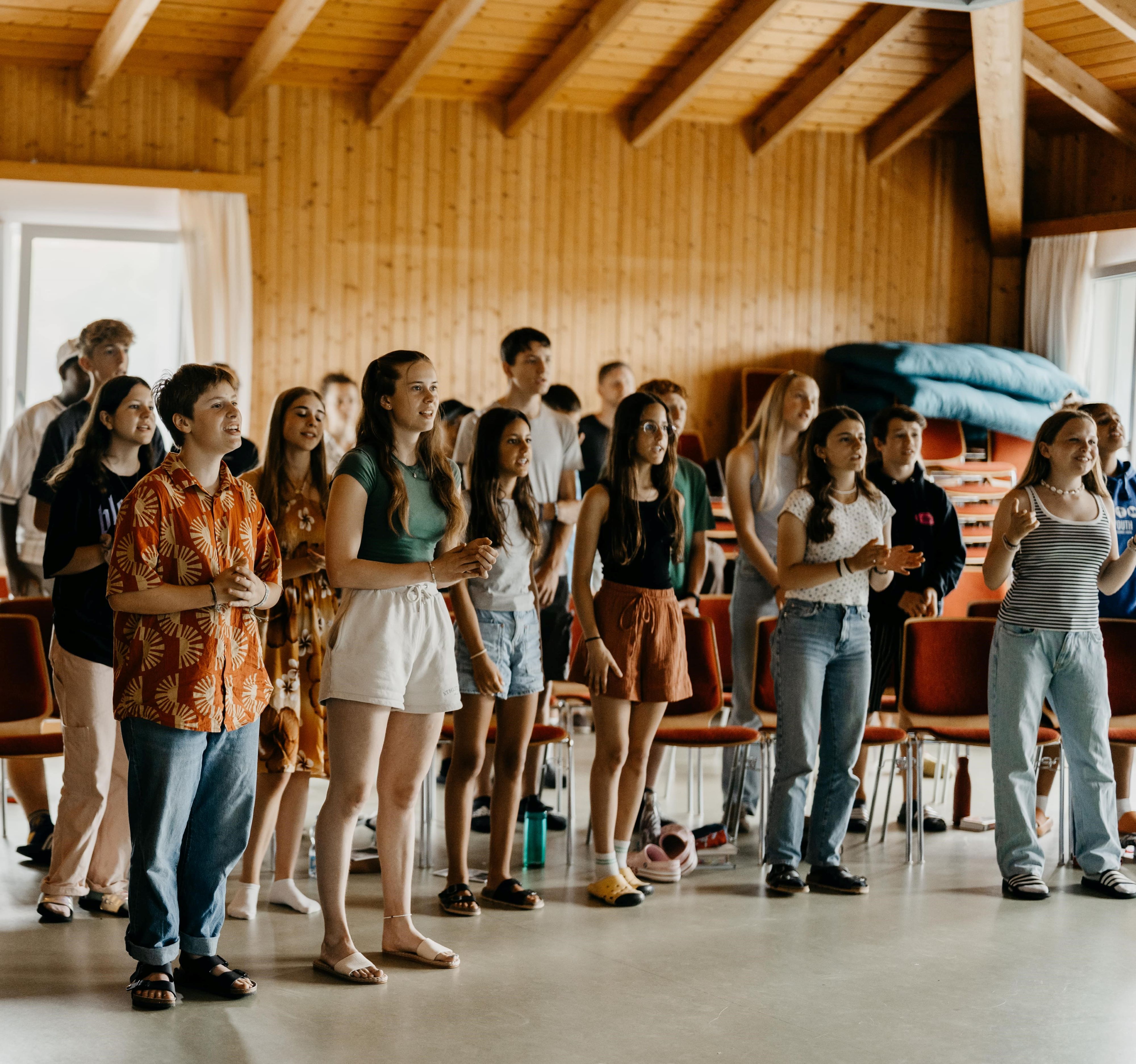 Alive-teens – Geimeinsame Chorprobe