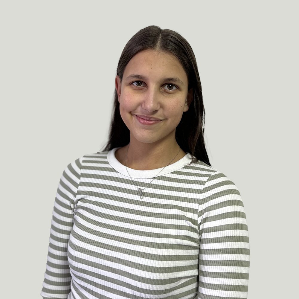 Kinder- und Jugendhaus Paradies: Profilbild Dominque Schoch, Sozialpädagogische Mitarbeiterin Gruppe Pandas und Smarties.